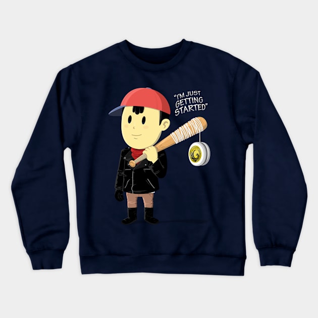 NESS-GAN Crewneck Sweatshirt by ChrisHarrys